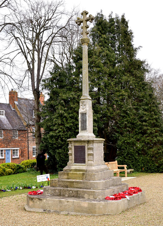 The War Memorial for Stont Stratford (Bucks)