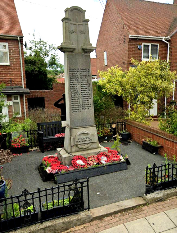 The War Memorial for South Hylton