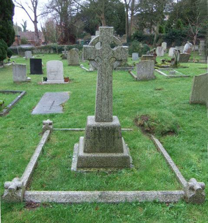 The Haggie Family Headstone in St. Leonard's Churchyard