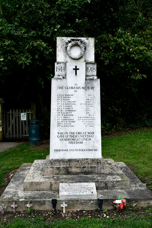 The War Memorial for Tempsford (Beds)