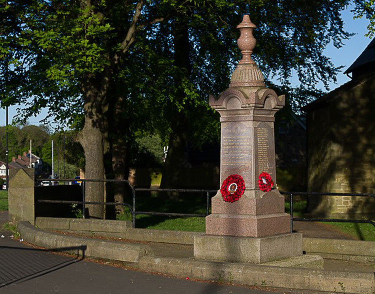 The War Memorial for Throckley (Newcastle upon Tyne)
