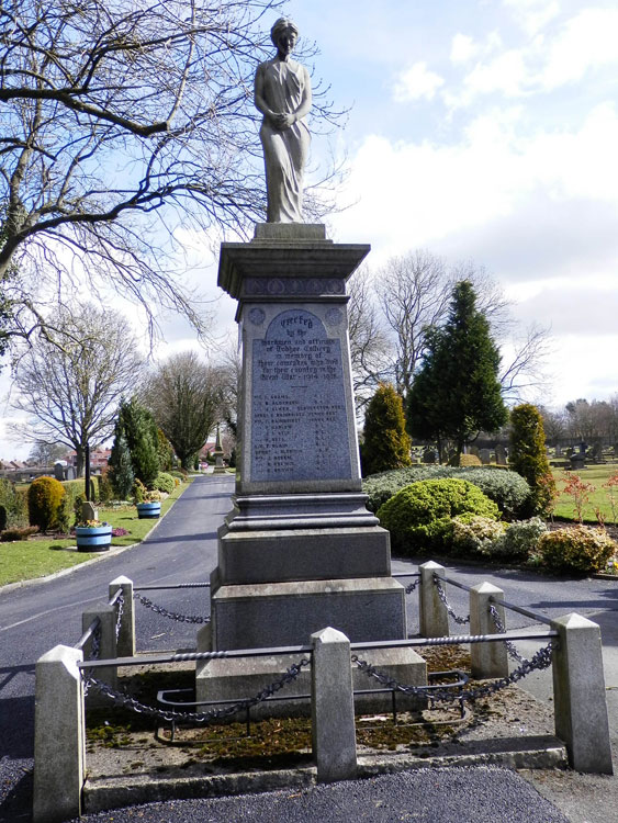 The War Memorial for Tudhie Collier