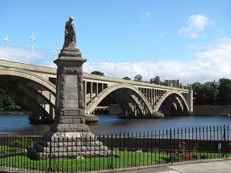 The War Memorial for Tweedmouth