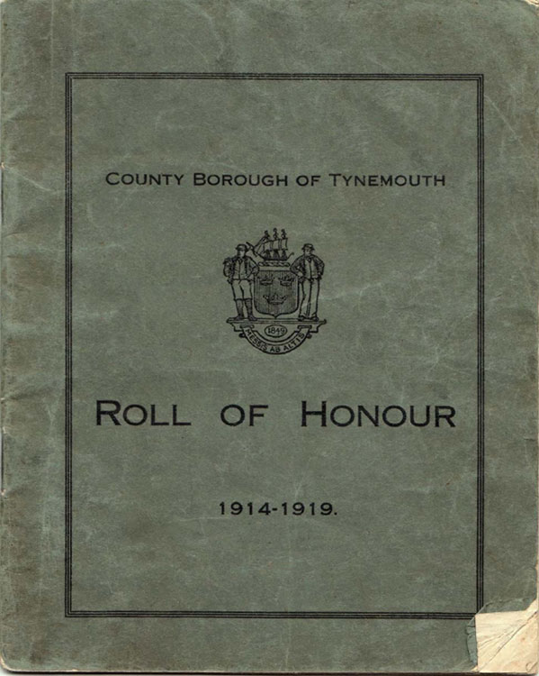 The Cover of the Tynemouth Roll of Honour
