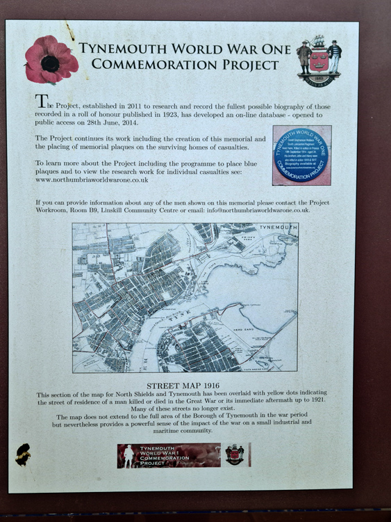 The Tynemouth WW1 Commemoration Project