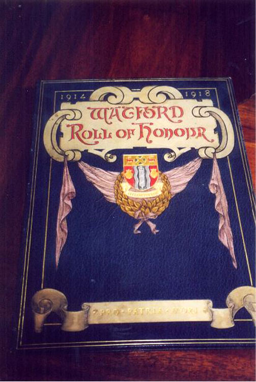 Watford's First World War Roll of Honour