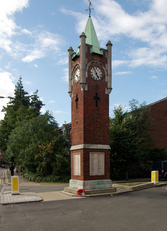 The Clock Tower War Memorial for Wealdstone (Middlesex)
