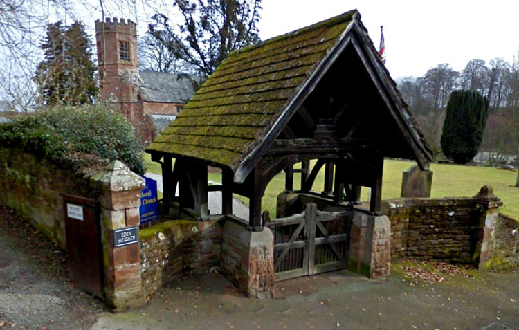 The Lych Gate Outside the Wetheral Parish Church - 2