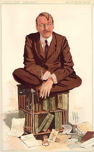 A portrait of Sir Mark from "Vanity Fair" in 1912