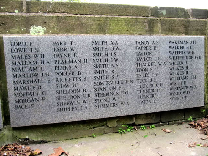 The Yorkshire Regiment, Local War Memorials